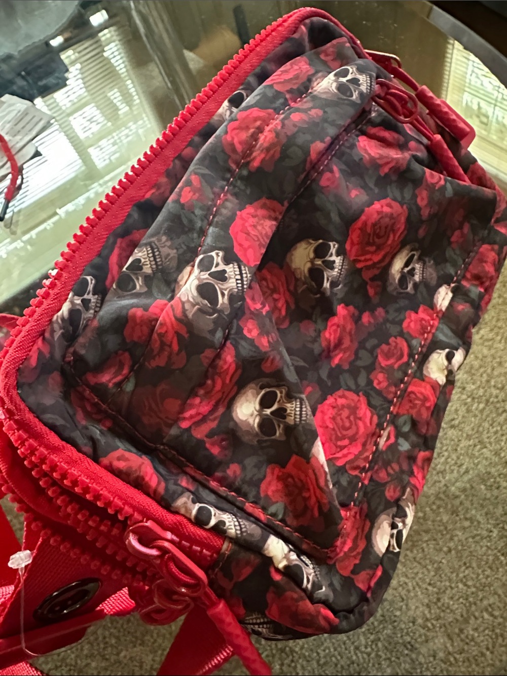 Iris and Rainbow  Bag — Women's Floral Gothic Accent